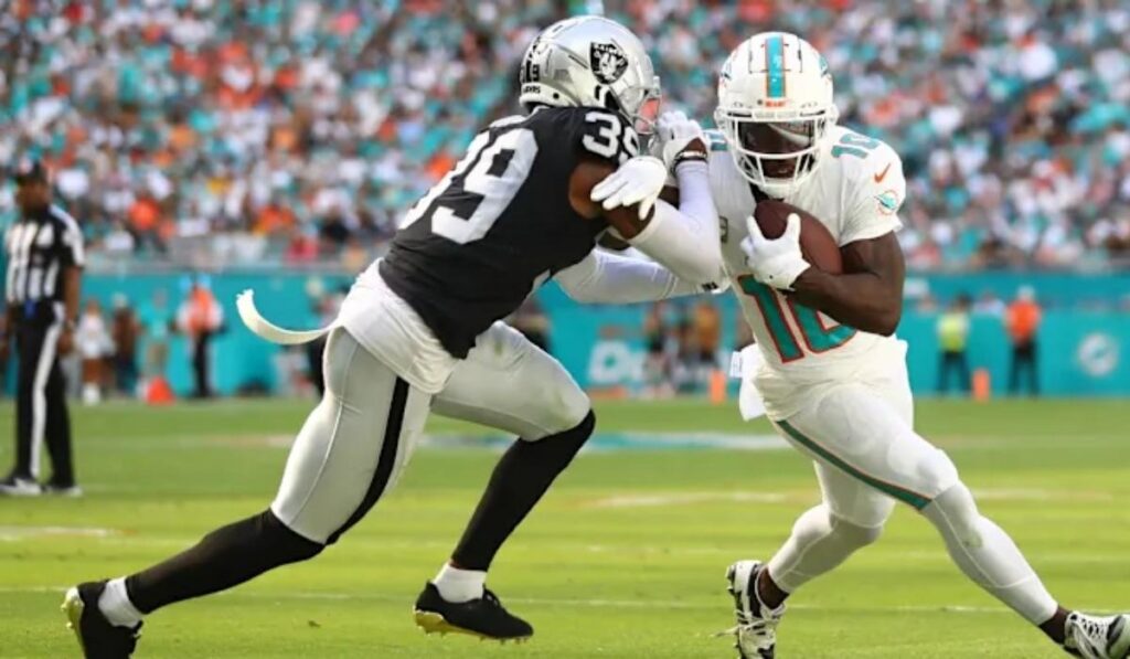 Las Vegas Raiders vs Miami Dolphins Match Player Stats