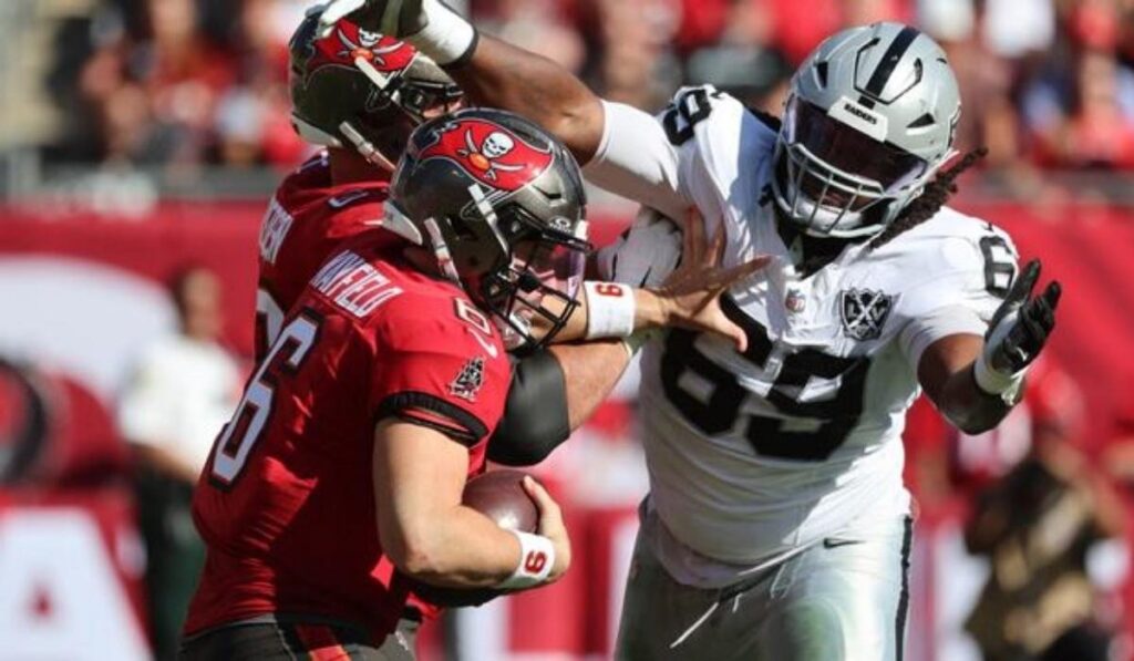 Las Vegas Raiders vs Tampa Bay Buccaneers Match Player Stats