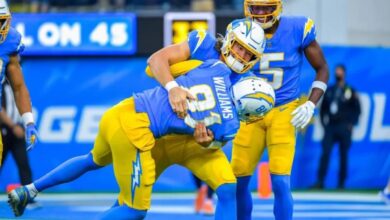 Chargers vs Atlanta Falcons Match Player Stats