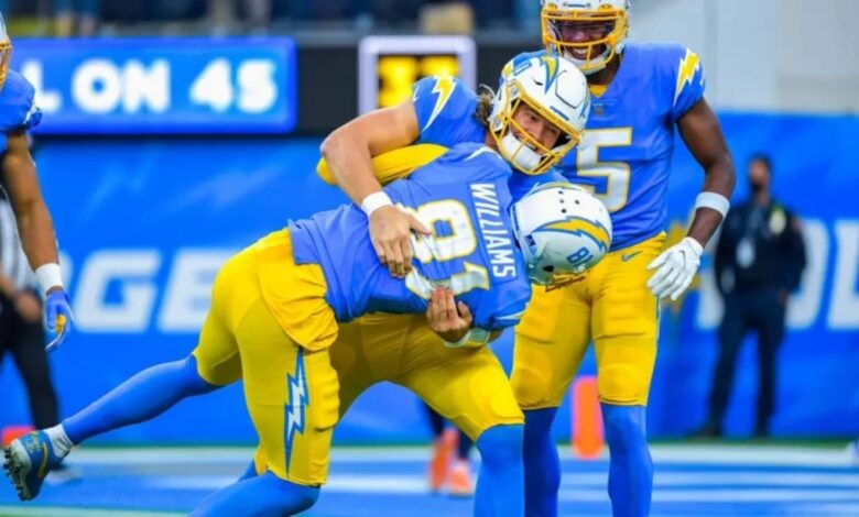 Chargers vs Atlanta Falcons Match Player Stats