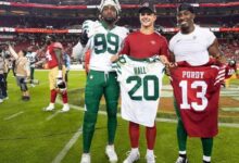 New York Jets vs 49ers Match Player Stats