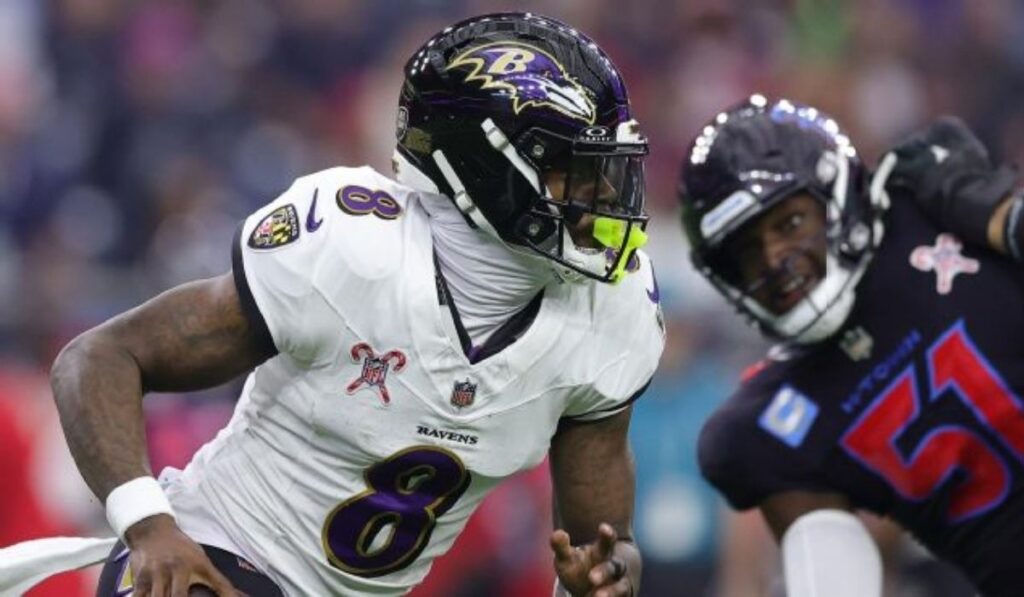 Baltimore Ravens vs Texans Match Player Stats