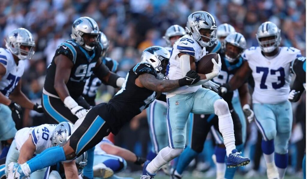 Dallas Cowboys vs Carolina Panthers Full Player Stats