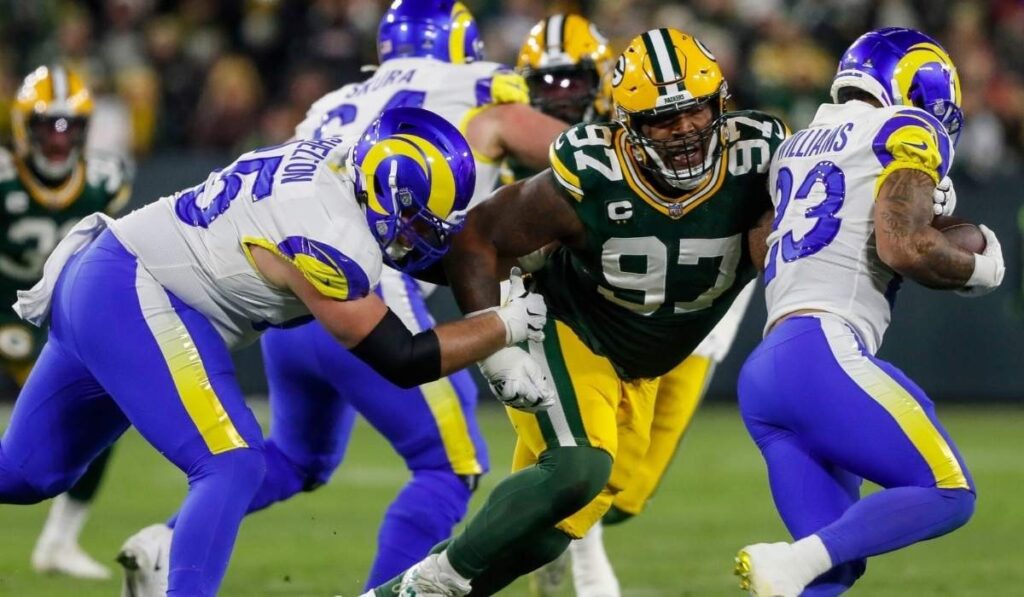 green bay packers vs los angeles rams match player stats