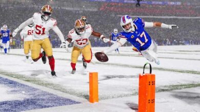 49ers vs Buffalo Bills: Match Player Stats