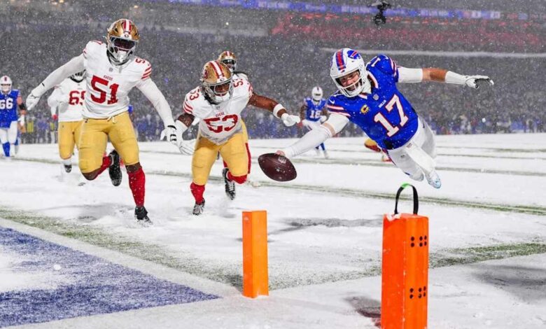 49ers vs Buffalo Bills: Match Player Stats