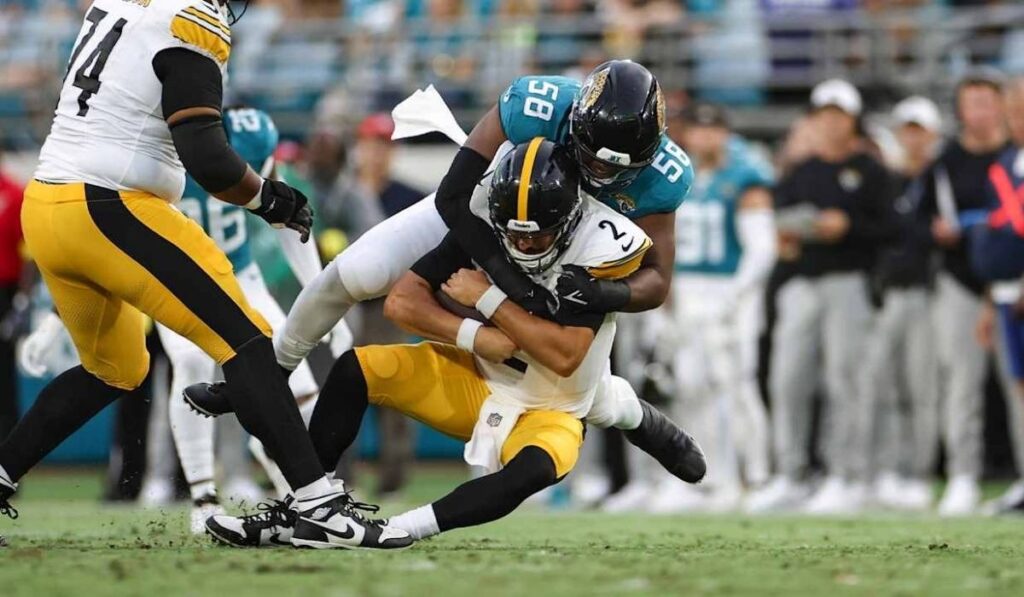 Pittsburgh Steelers vs Jacksonville Jaguars Match Player Stats