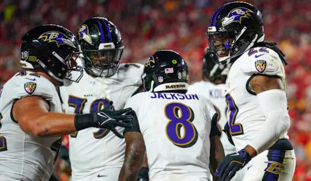 Las Vegas Raiders vs. Baltimore Ravens Match Player Stats