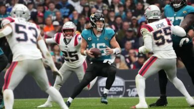 New England Patriots vs Jacksonville Jaguars: Match Player Stats