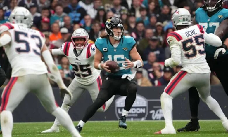 New England Patriots vs Jacksonville Jaguars: Match Player Stats