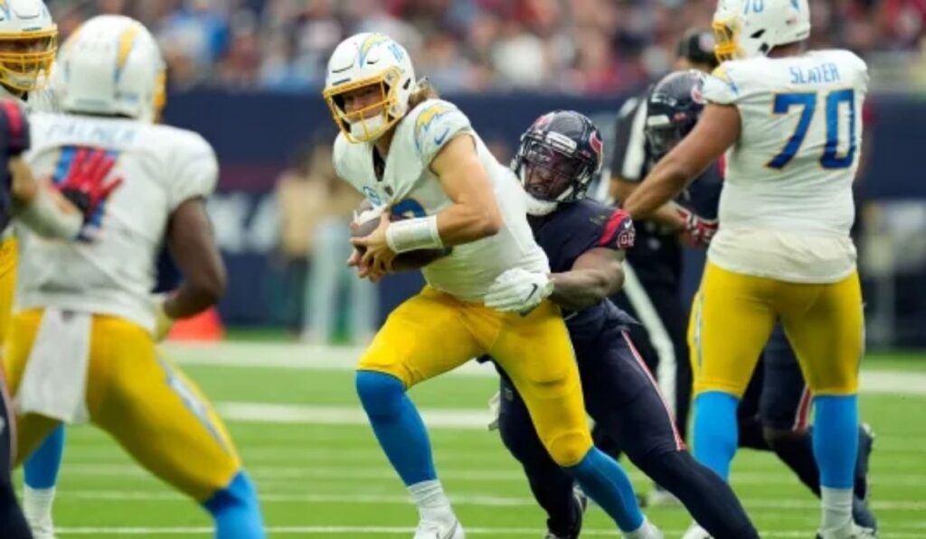 Chargers vs Texans Match Player Stats