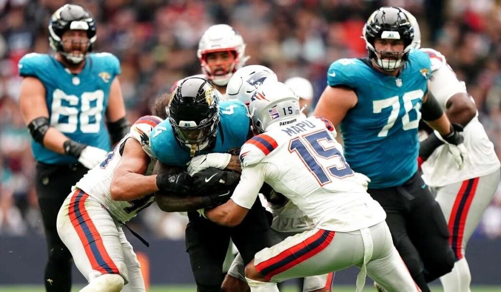 New England Patriots vs Jacksonville Jaguars: Match Player Stats