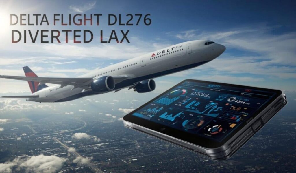 delta flight dl275 diverted lax
