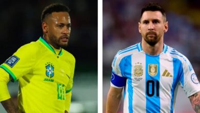 argentina national football team vs brazil national football team lineups