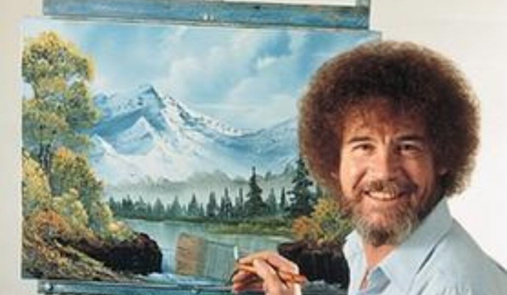 bob ross painting