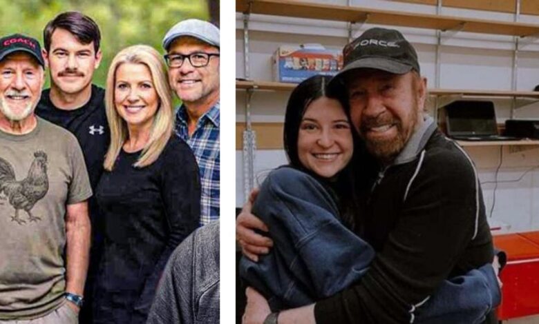 chuck norris grandchildren