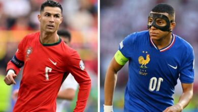 portugal national football team vs france national football team timeline