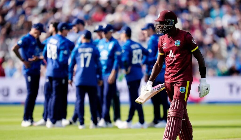 west indies cricket team vs england cricket team timeline