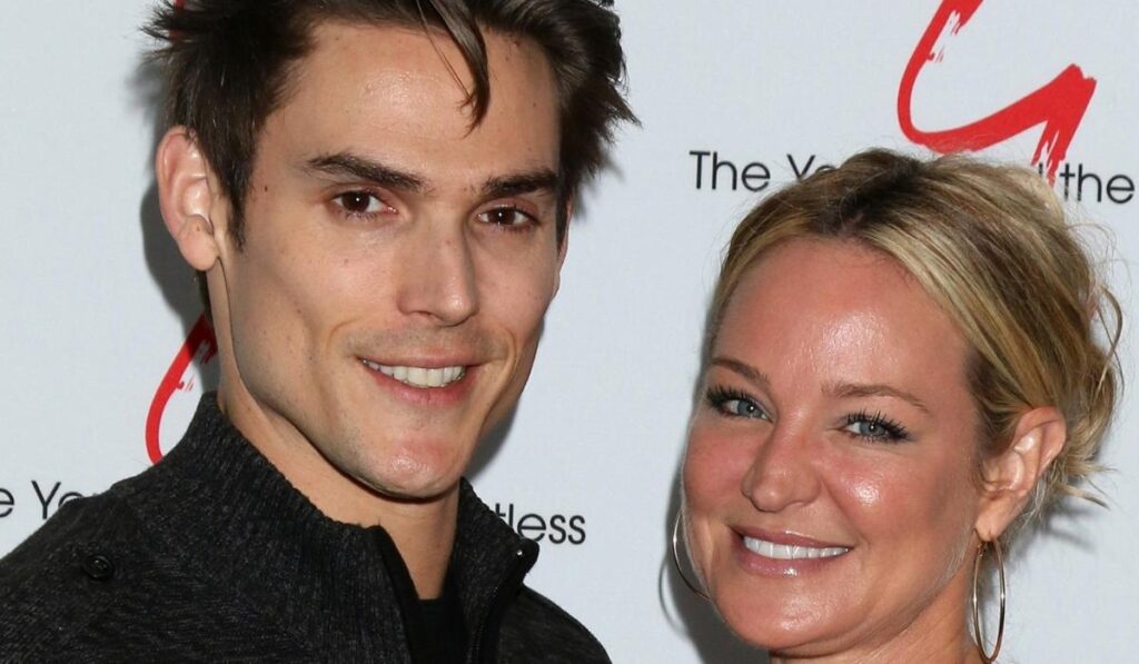 who is sharon case's real-life husband