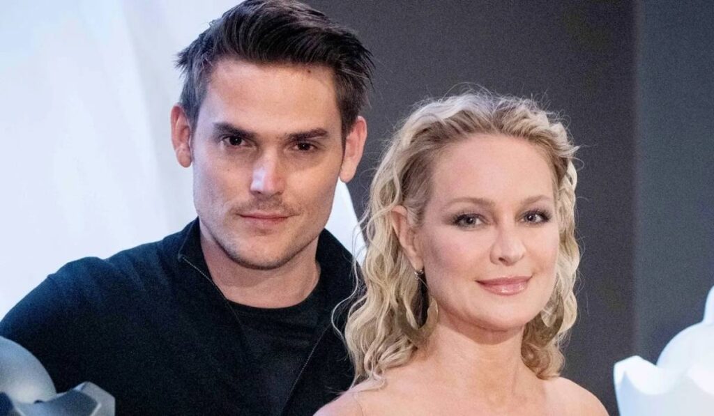 who is sharon case's real-life husband