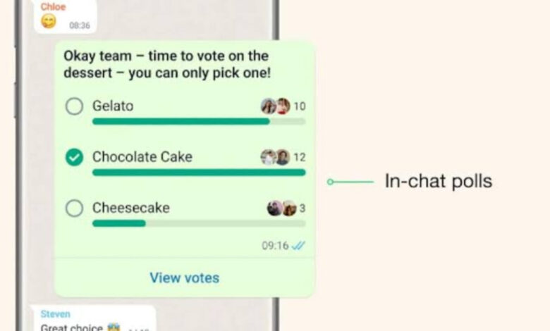 Create a Poll on WhatsApp